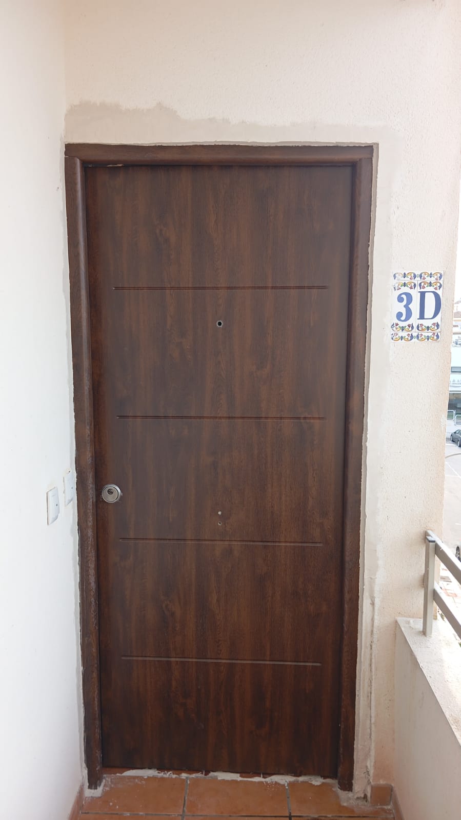 The new door