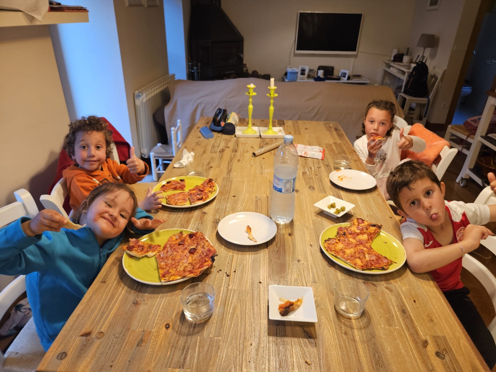 Olivia and family in Montrondo this week