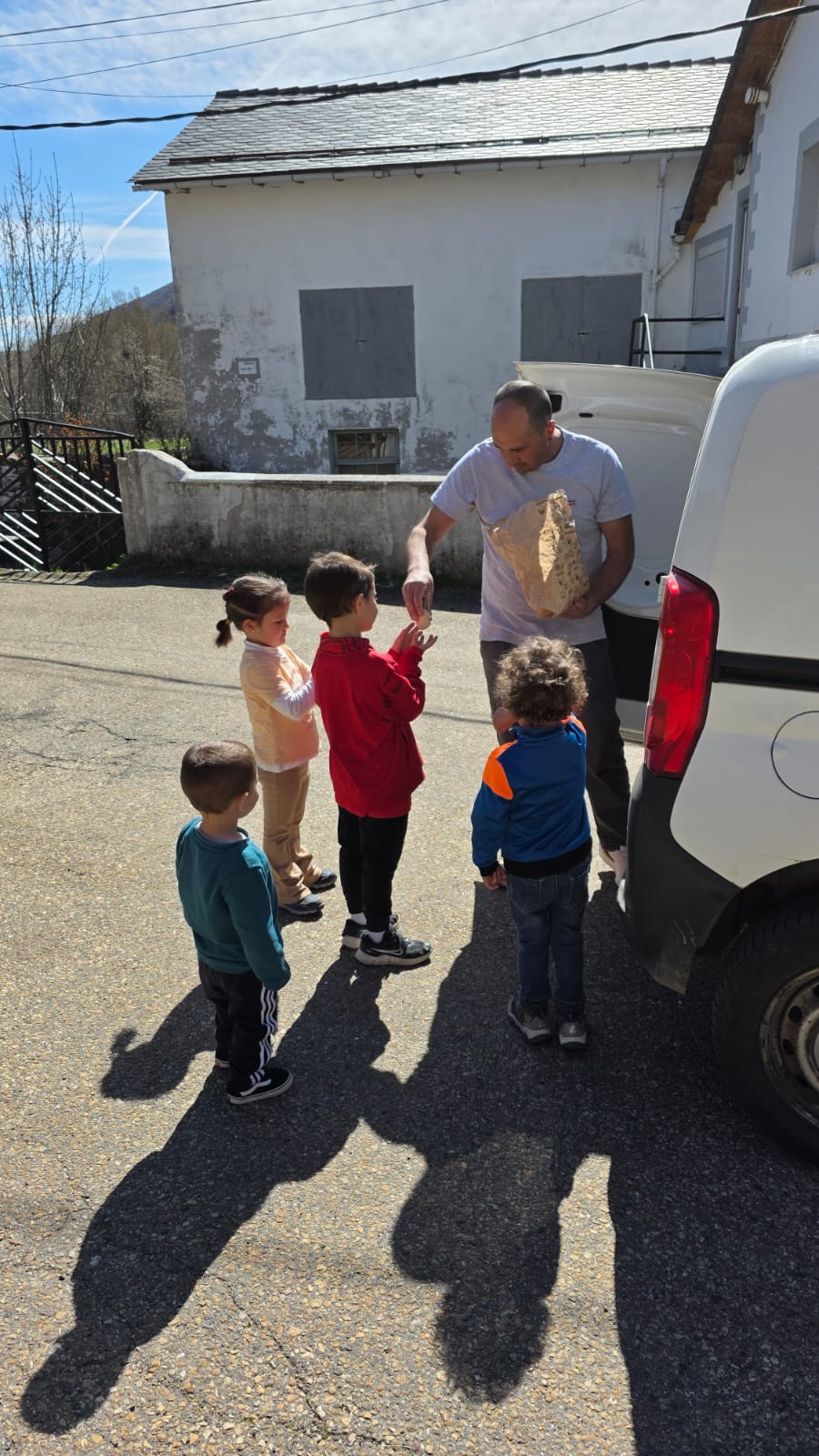 Olivia and family in Montrondo this week