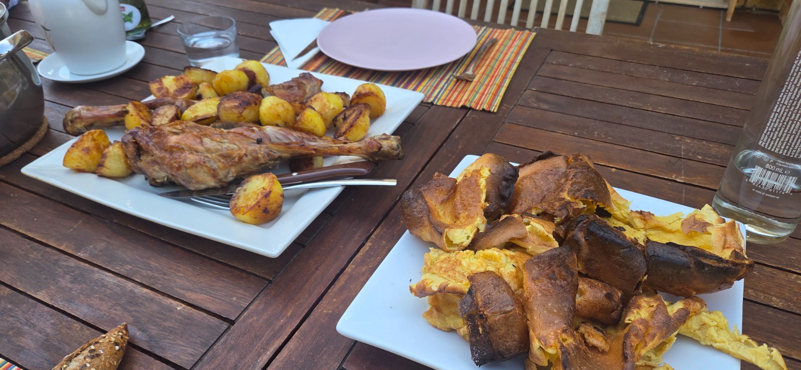 Roast Lamb and Yorkshire pudding (and all the trimmings) for our lunch on Easter Day last Sunday