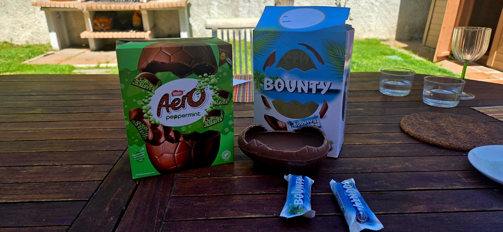 Our Easter eggs on Sunday