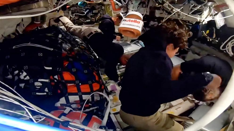 Nutella's moment of fame during the Artemis II mission to the moon this week.