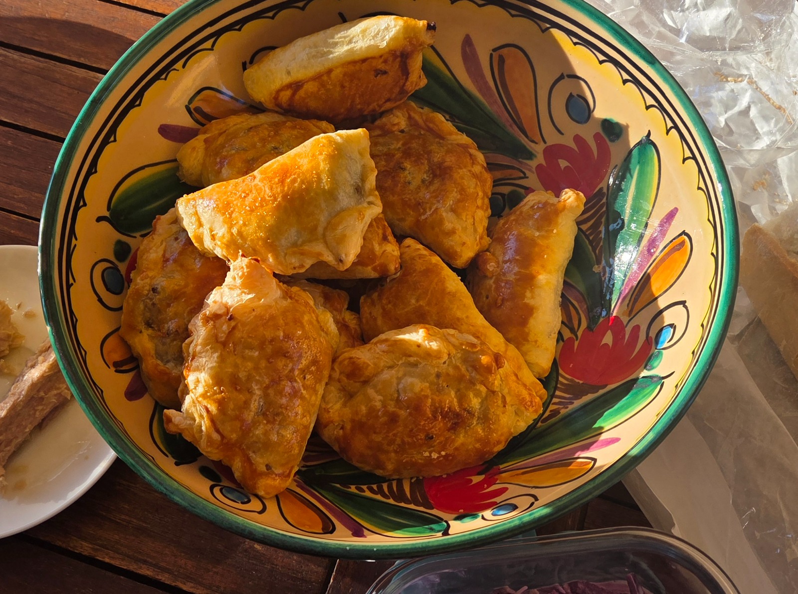 Tana's perushki which we had for dinner with the kids on Thursday